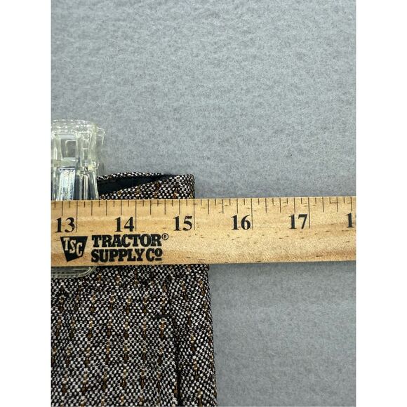 NWT Soft Surroundings Womens Heathered Tweed Wide Leg Trousers Pants Size 4 - Picture 9 of 10